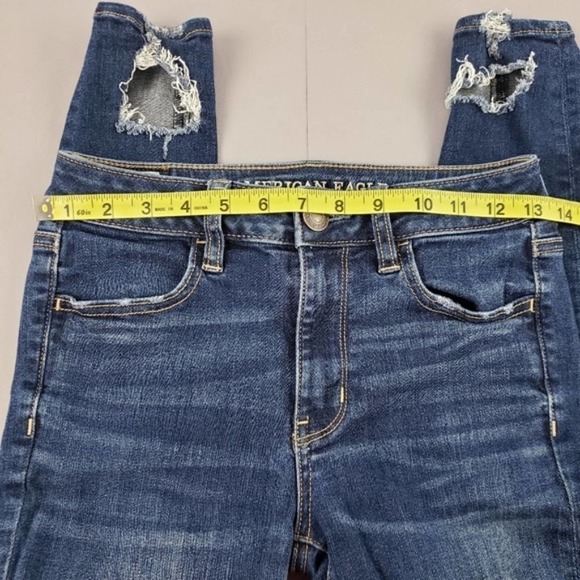 American Eagle hi-rise destroyed jegging - Picture 8 of 10